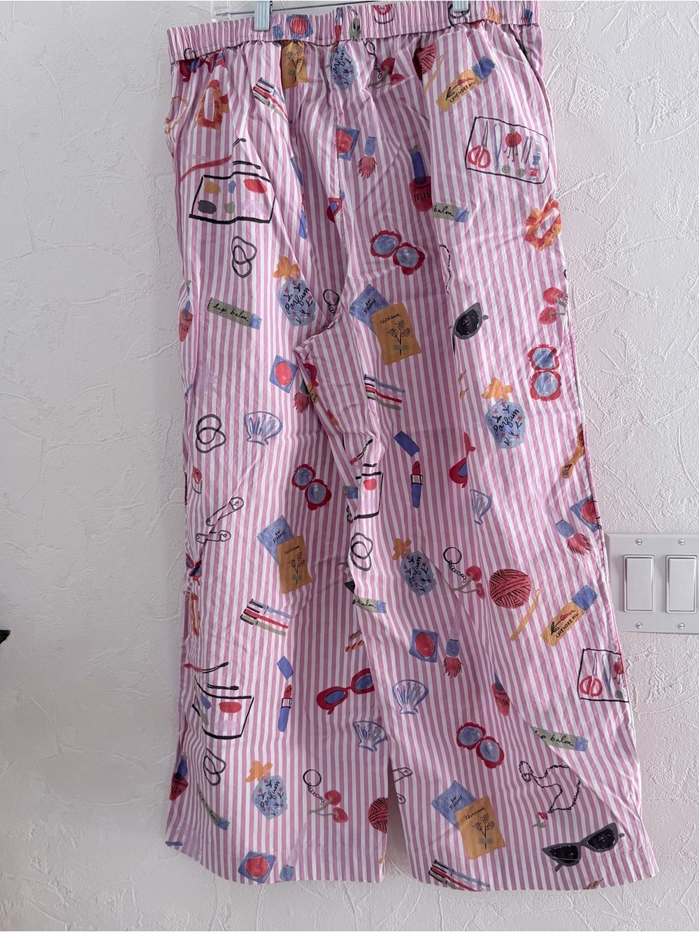 Anthropologie Lyrebird Wren Boxer Pants - Phthalo Ruth Print - sz XL - Picture 3 of 3